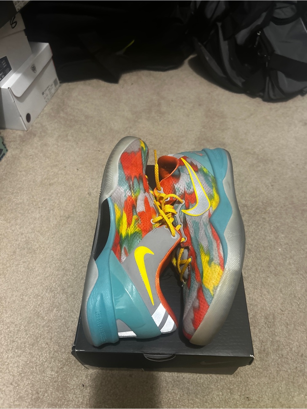 Nike Kobe VIII Protro “Venice Beach” (Style Code: FQ3548-001) in Men’s Size 12